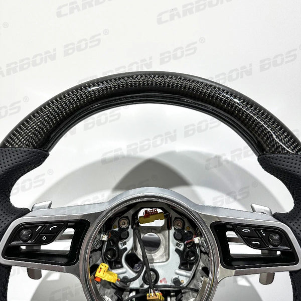Volant Fibre de Carbone – Porsche, 911, Panamera