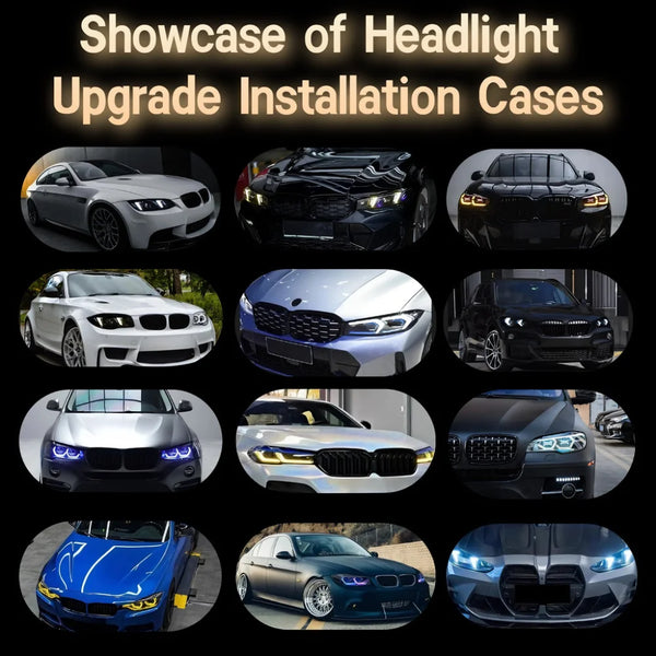 Phares LED RGB personnalisables HETOP style OSS – BMW F32/E71/F22/F30/E90/G20/E60/E92/E87/E89