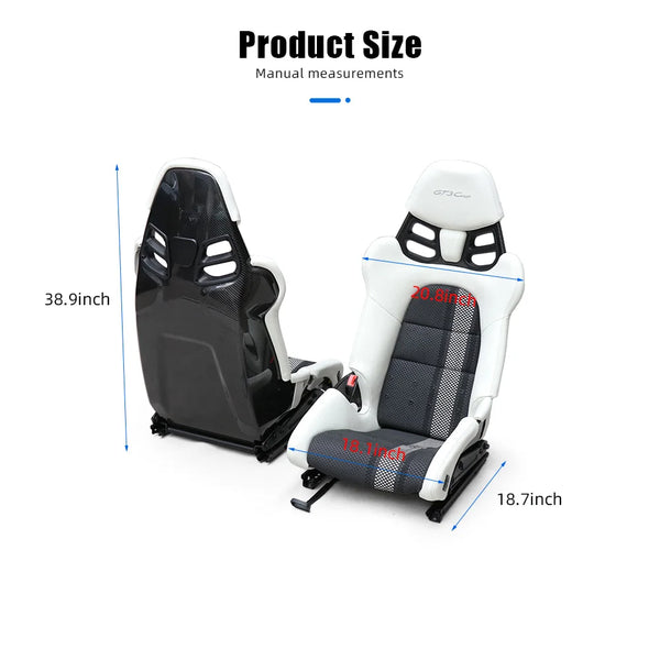 Siège Baquet Fibre de Carbone GT3 Réglable – Porsche, 911, Panamera