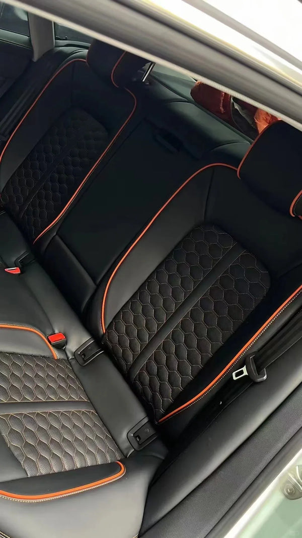Housses de sièges cuir, set complet pour Audi A1 à A7