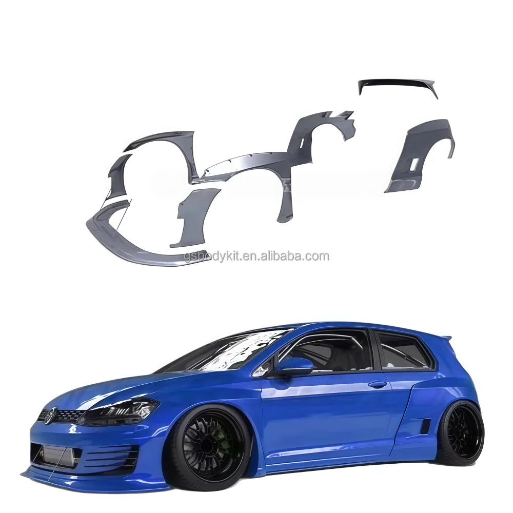 Kit carrosserie large style Rocket pour Volkswagen Golf 7 et Golf GTI