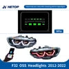 Phares LED DRL RGB HETOP style OSS – BMW Série 4 F32, M3 F80, M4 F82, 2012-2022