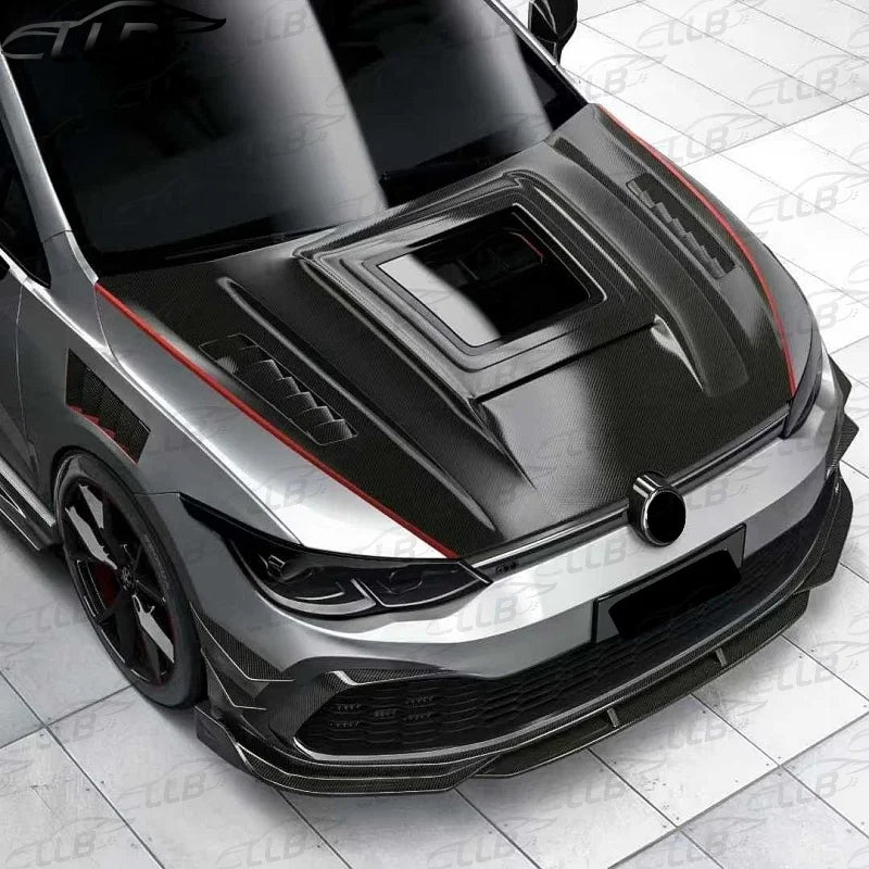 Kit carrosserie en carbone sec pour Volkswagen Golf 8 GTI