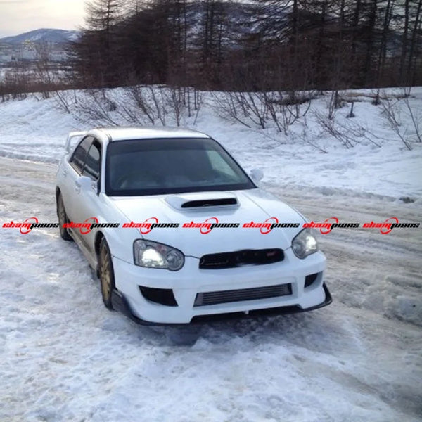Kit carrosserie extérieur fibre de verre style MS Subaru Impreza GD8