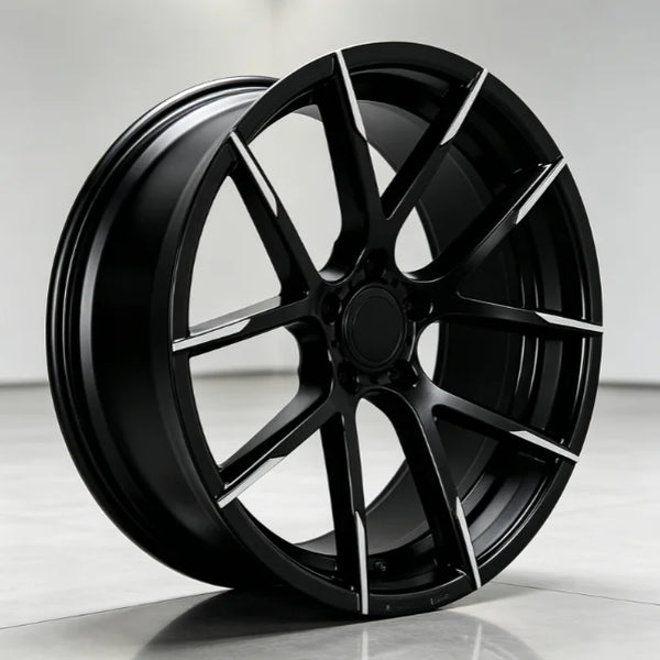 Jantes aluminium flow forming noires 5x112, 19–20 pouces — vue 4