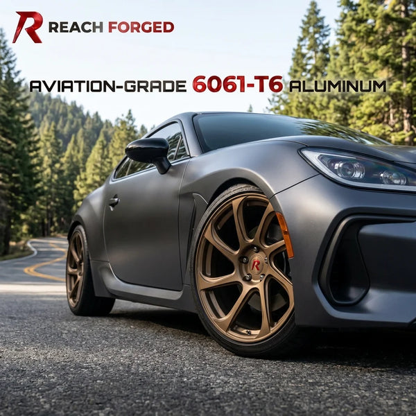 Jantes Forgées GR86 Bronze 22 pouces – Entraxe 5x114.3 – Subaru, BRZ