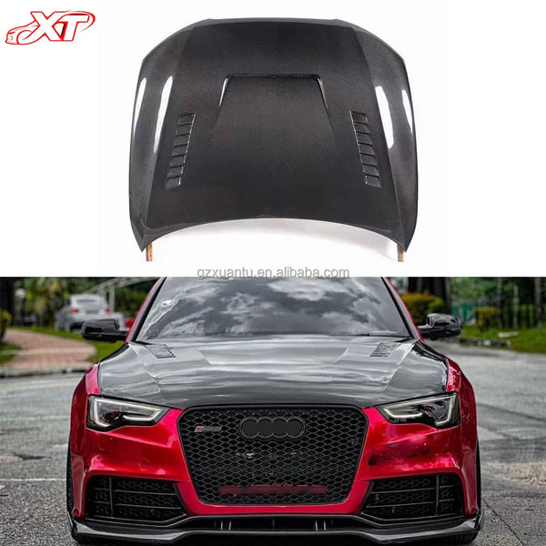 Capot carbone pour Audi A5/S5 B8.5, 2012–2016 — vue 1