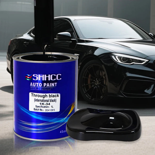 Peinture automobile acrylique noire brillante 1K — vue 1