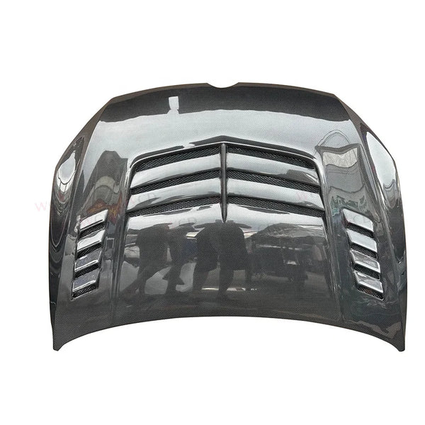 Capot carbone double face style Vari Golf 7/7.5, 2014–2020 — vue 3
