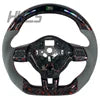 Volant carbone sport LED haut de gamme pour Volkswagen Golf 6 et Polo GTI