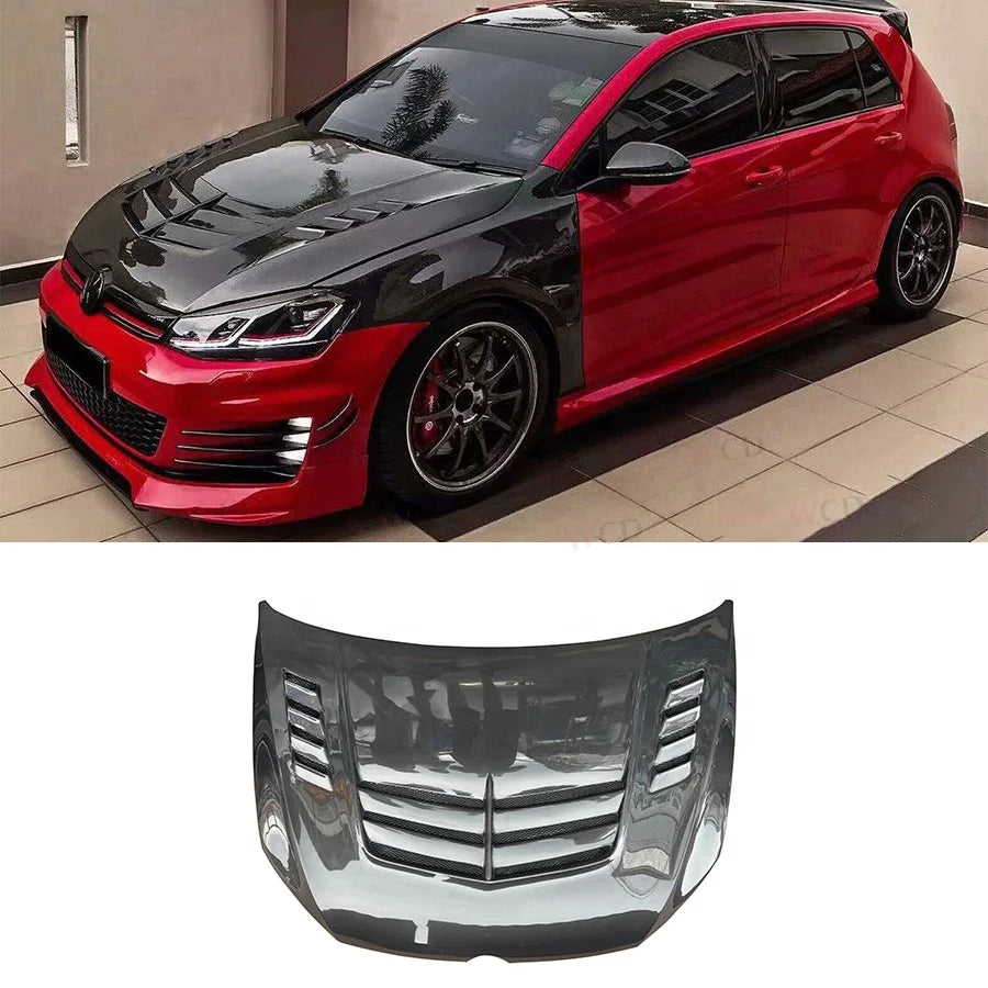 Capot carbone double face style Vari Golf 7/7.5, 2014–2020