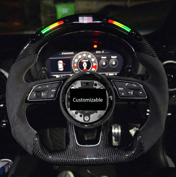 Volant Fibre de Carbone LED – Audi