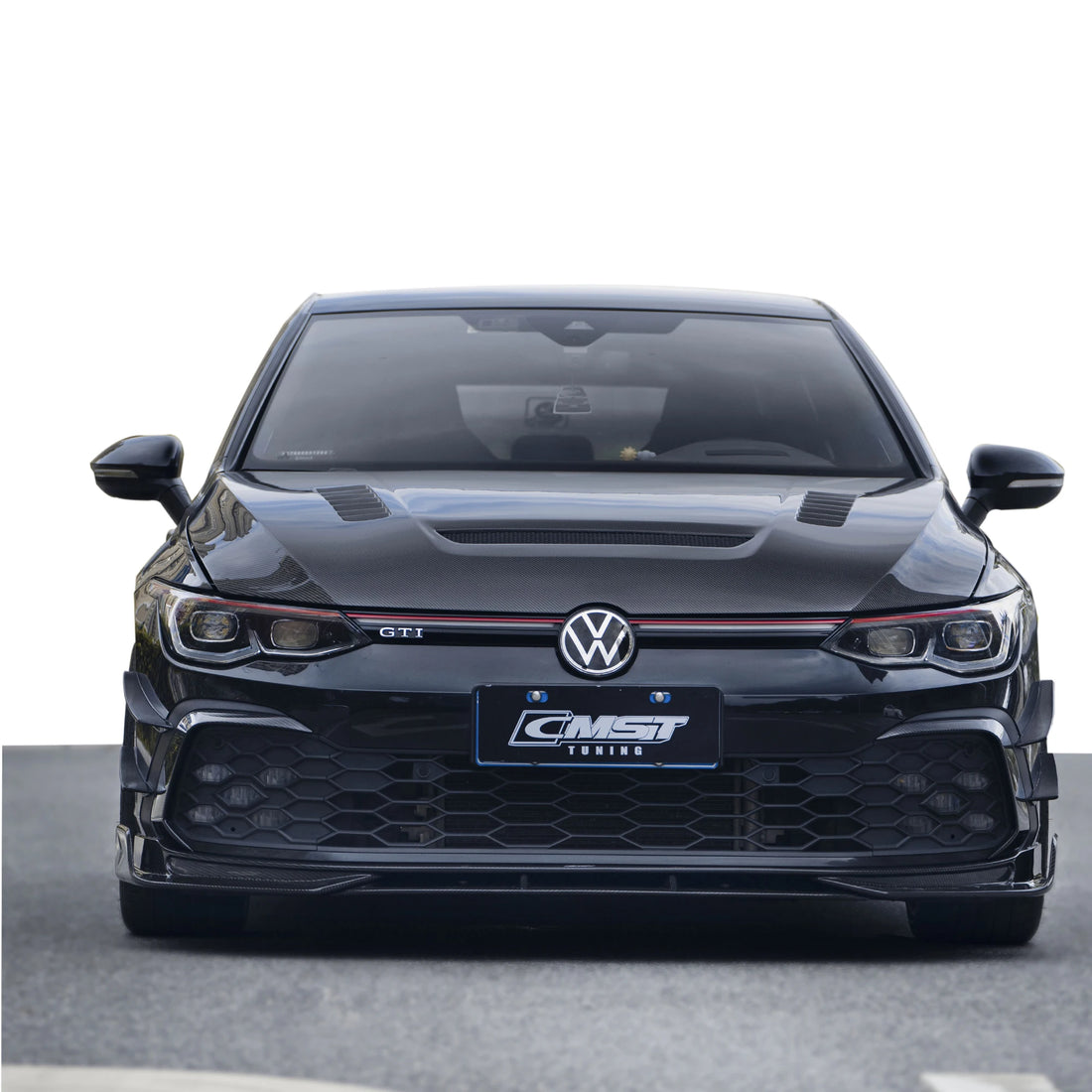 Kit carrosserie style CMST pour Volkswagen Golf 8 GTI : lèvre avant, diffuseur, jupes et ailes