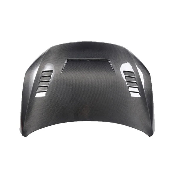 Capot carbone style C Volkswagen Scirocco — vue 1
