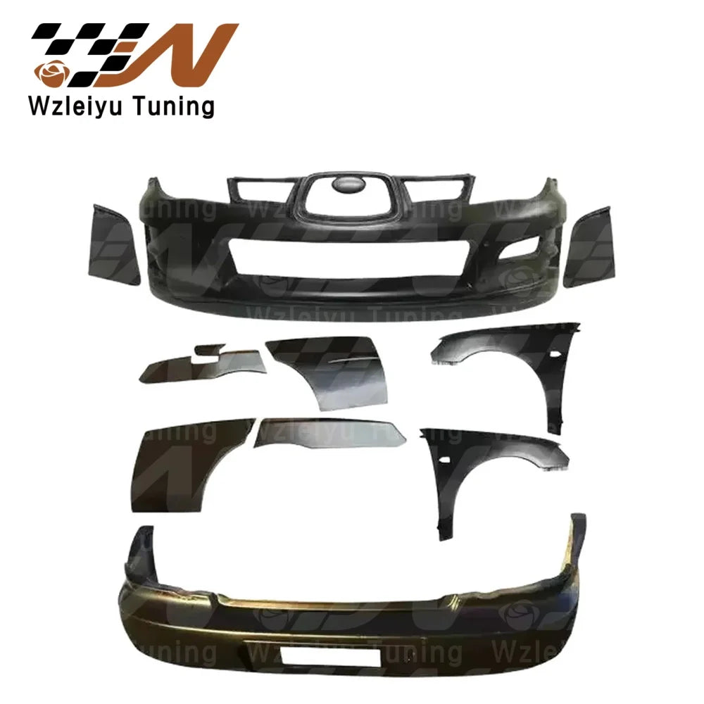 Kit carrosserie large en fibre de verre pour Subaru Impreza WRX GDB 2006–2007