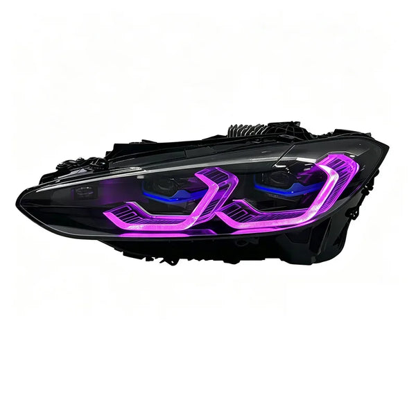 Phares LED laser RGB multicolores personnalisables, 12V – BMW Série 4 G22/G23/G26/G80/G82, M3/M4