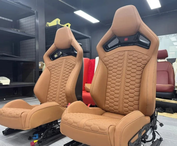 Sièges baquets électriques carbone B10 Premium pour Audi et Volkswagen