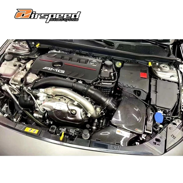 Kit admission carbone Mercedes A35/CLA35 M260, dès 2020 — vue 1