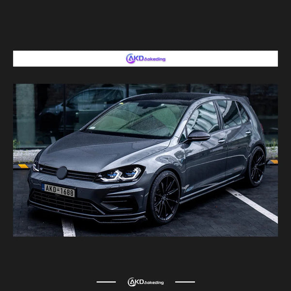 Phares LED projecteur haute puissance BBA, clignotant dynamique et DRL – Volkswagen Golf 7, 2013-2017
