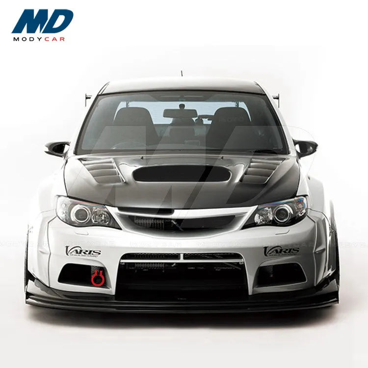 Kit carrosserie large en fibre de verre style V pour Subaru Impreza WRX STI GVB/GVF, 2008–2011