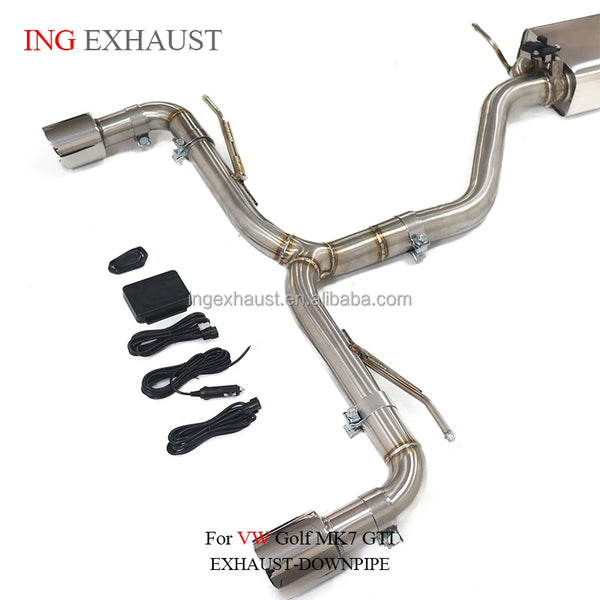 Ligne d’échappement à valve ING pour Golf 7 GTI — vue 5