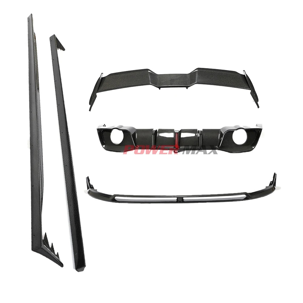 Kit extérieur en fibre de carbone pour Volkswagen Golf 8 GTI berline compacte, 2021–2022