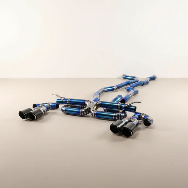 Ligne cat-back titane à valve pour Porsche Cayenne