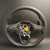 Volant carbone forgé rouge LED pour Volkswagen Golf 5/6/7 R, GTI et Polo