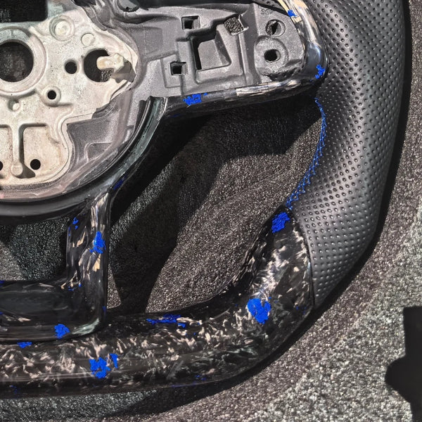 Volant Fibre de Carbone – Volkswagen, Golf, Polo – Version 2