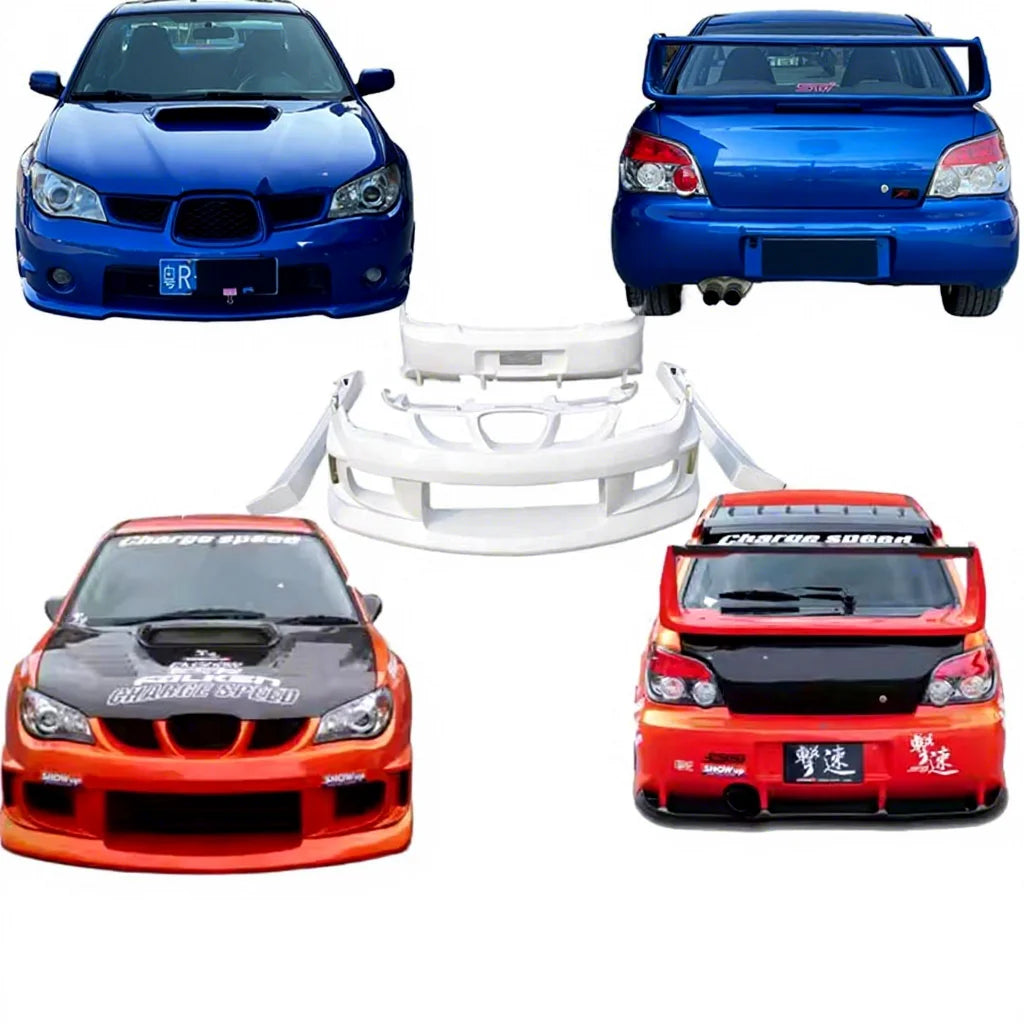 Kit carrosserie FRP pour Subaru Impreza WRX STI GDA/GDB, 2006–2007, pare-chocs avant et arrière