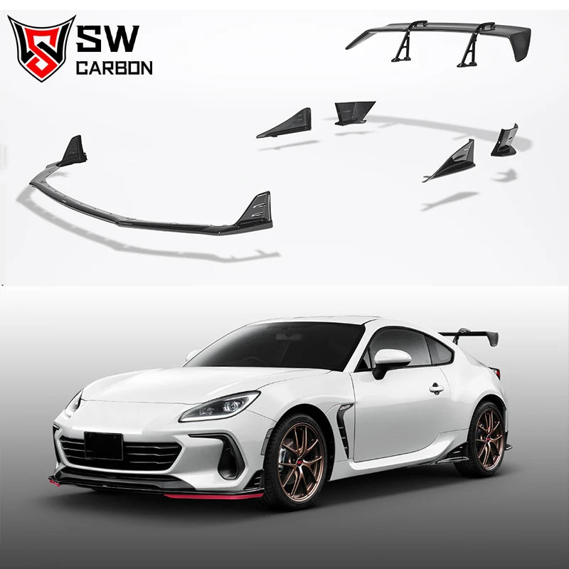 Kit carrosserie en fibre de carbone style STI pour Subaru BRZ ZD8 2021 et plus