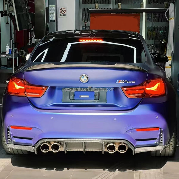 Becquet de coffre carbone style CS pour BMW Série 4 — vue 2