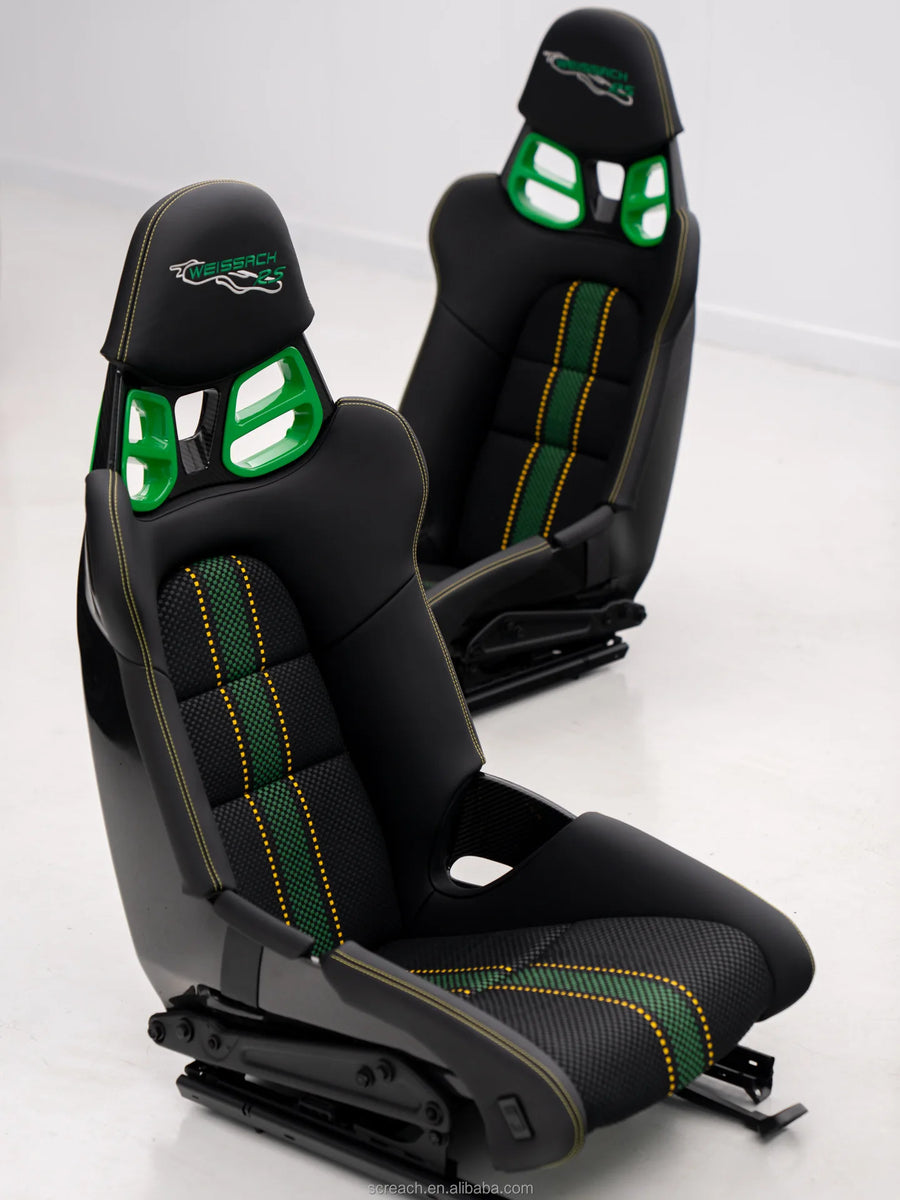 Factory Painting fibre de carbone sièges baquets Fit pour Porsche 718 911 GT3 GT4 RS Original Coating personnalisé Color Pass