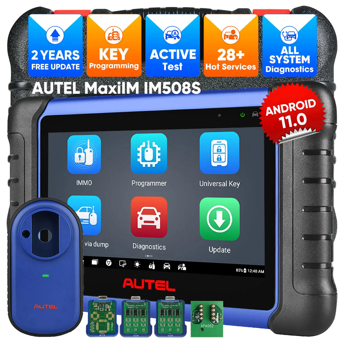 Autel Maxiim IM508S Smart automobile Key programmeur XP200 IKEY programmation Cope Machine Altar IM508 OBD2 scanner outil de diagnostic