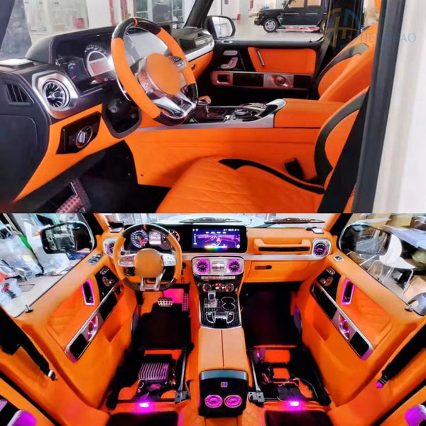Kit intérieur style Brabus Mercedes Classe G W463 vers W464 — vue 4
