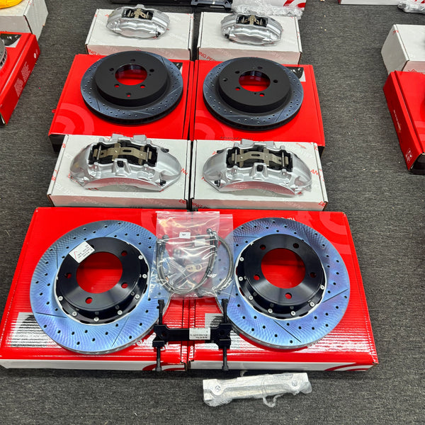 Premium personnalisé pour brembo Caliper 4 6 Pot Caliper Big Brake Kits Tuning Brake Systems pour Toyota Lc200 4775060280 477