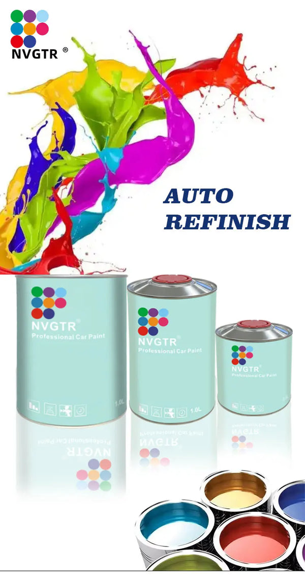 Peinture automobile nacrée violet bleu 1K — vue 7