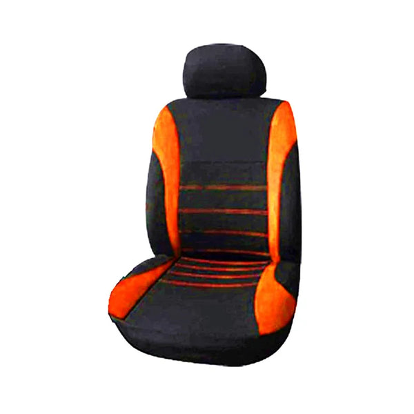 Housse de siège de voiture en tissu Polyester, pièces automobiles, ensemble de 2 / 4 / 9 pièces, coussin de siège de voiture 