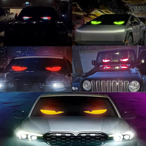 Écran LED flexible pour lunette arrière avec contrôle Bluetooth