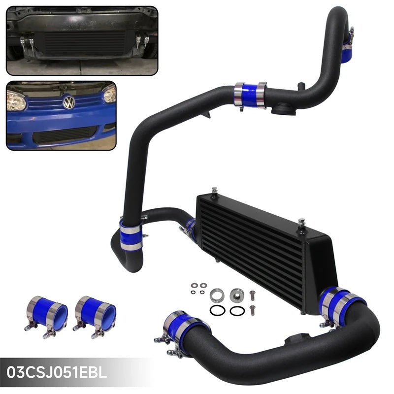 Kit échangeur et tuyauterie aluminium pour Volkswagen Golf GTI et Jetta MK4 1.8 turbo — 1998–2005 — vue 6
