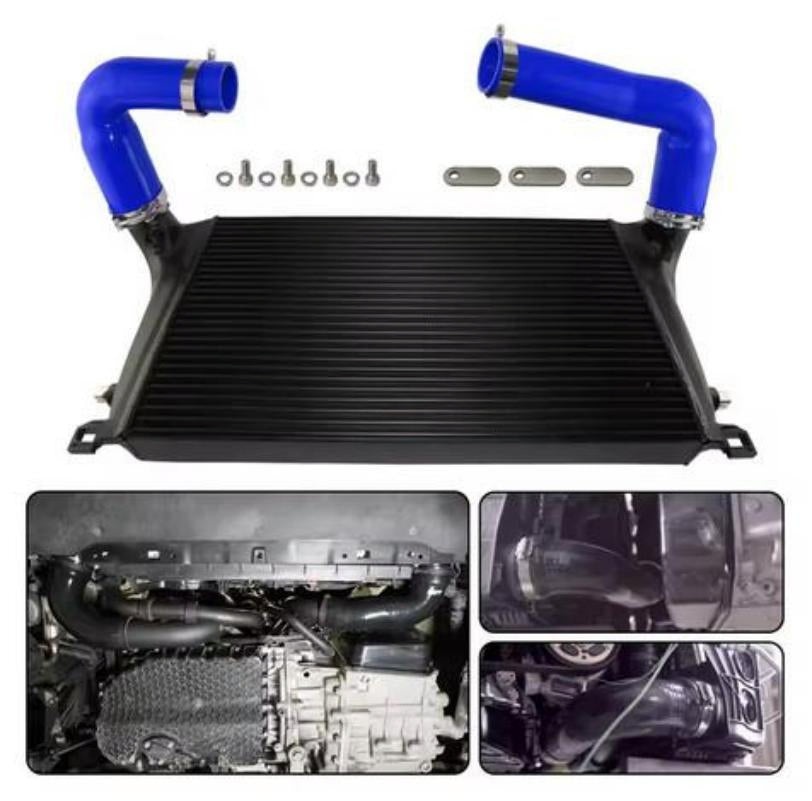 Kit tuyauterie échangeur aluminium pour Volkswagen Golf 8 R et GTI — EA888 génération 4 — vue 3