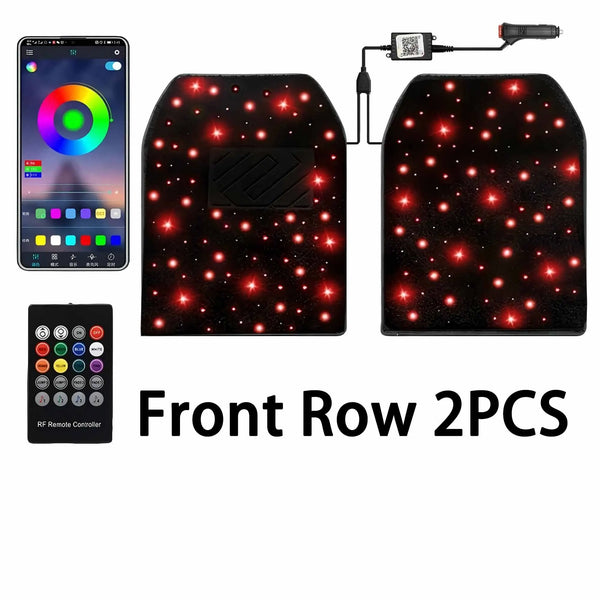 Tapis lumineux à fibre optique, lot de 2 ou 4 — vue 8