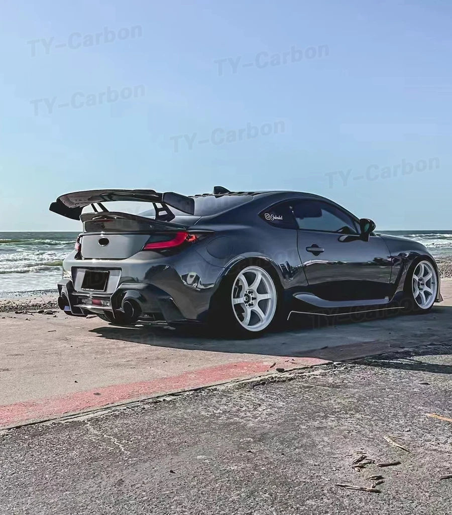 Aileron arrière style GT en fibre de carbone ou FRP pour Toyota GR86, GT86 et Subaru BRZ