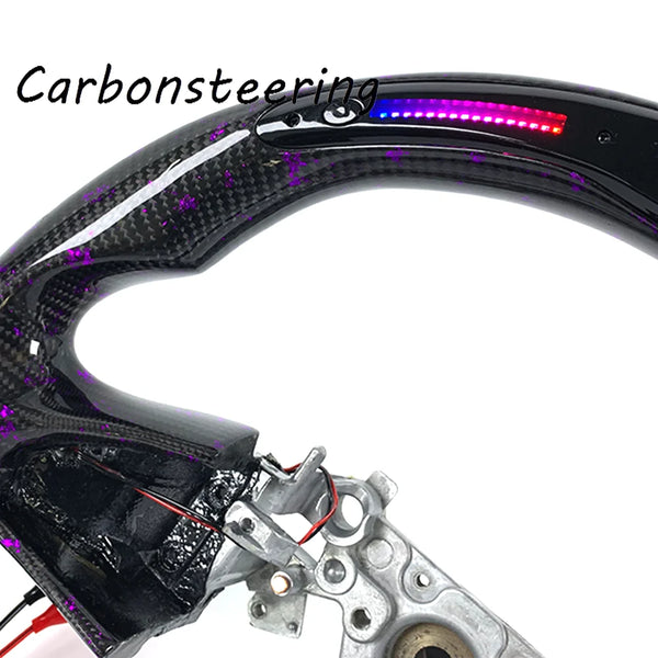 Volant en fibre de carbone forgé sur mesure pour Infiniti Q50 Q50s 2014-2026 Red Sport JDM Racing Performance Sport Styl