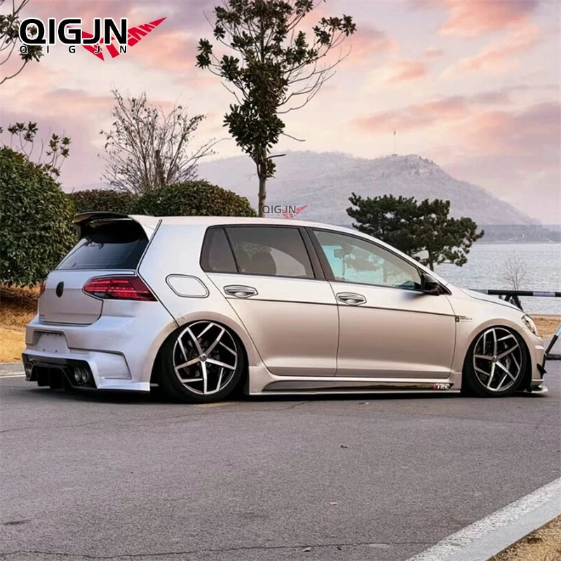 Jupes latérales fendues style Aspec pour Volkswagen Golf MK7 TSI, TDI, GTI, GTD et R-Line