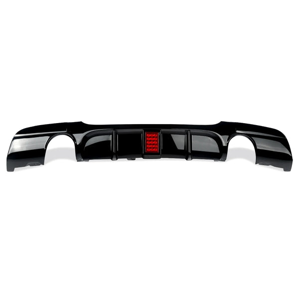 Lèvre de becquet de pare-chocs arrière avec Led pour Bmw série 3 E90 318i 320i 328i 330i 335i 340i diffuseur avec feu stop 20