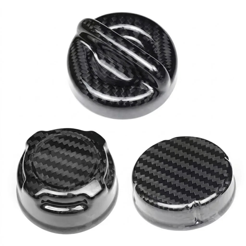 Kit bouchons carbone sec Fiat 500 Abarth 595/695