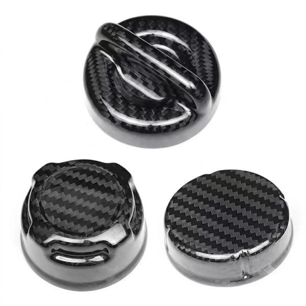 Kit bouchons carbone sec Fiat 500 Abarth 595/695