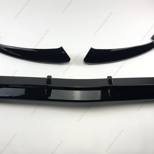 Style BRABOS pour Mercedes Benz C W205 2014-2021, protection de pare-chocs avant aspect fibre de carbone, type C180 C200 C260