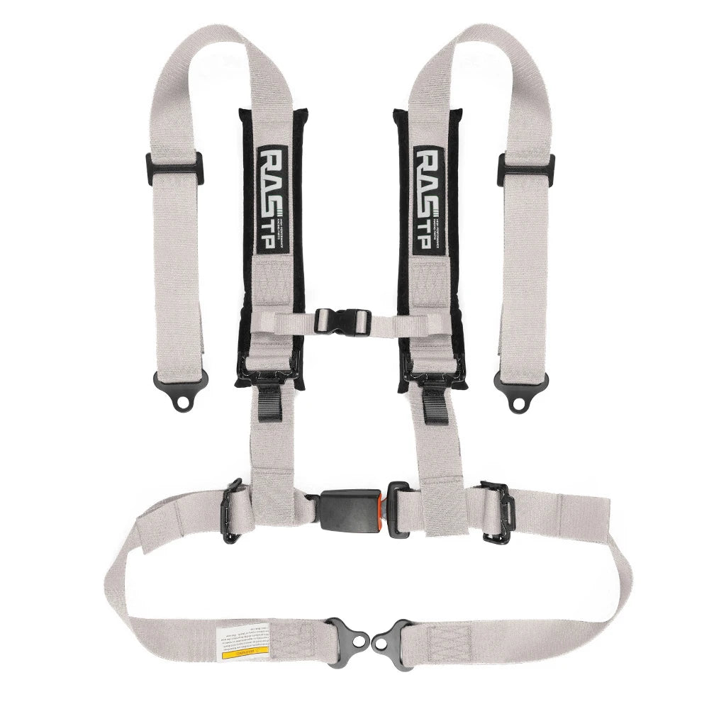 ZSRacing 2 "quatre points à dégagement rapide boulon montage course ceinture de sécurité sangle de haute qualité en Nylon éponge ceintures harnais de sécurité BAG091
